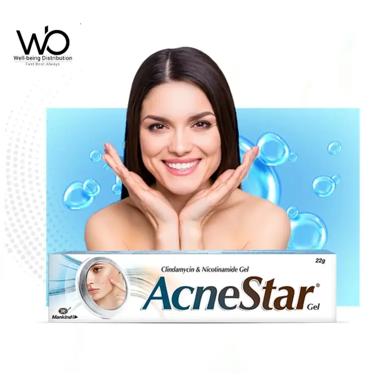 AcneStar Gel - Acne, Pimples Control Gel - 22g (Made in INDIA)